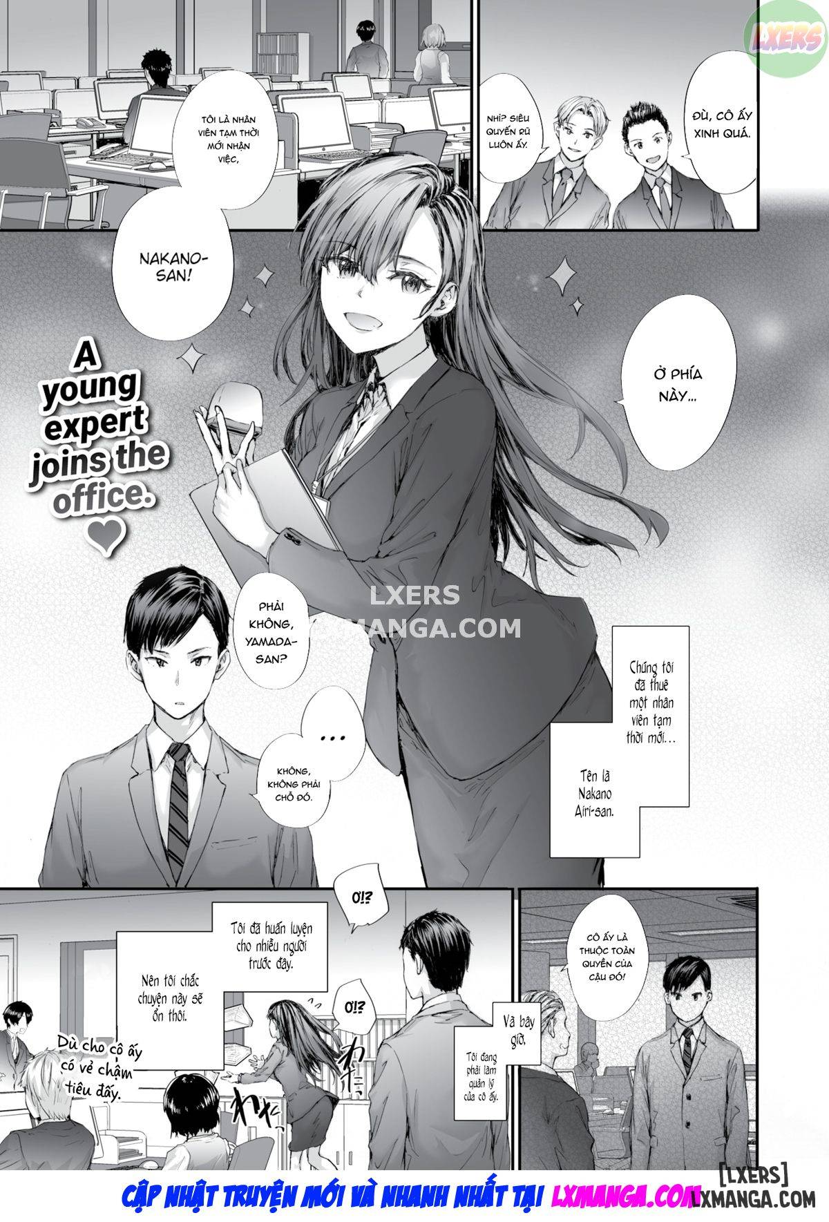 Cô nhân viên tạm thời Nakano-san từng là diễn viên phim người lớn. - Trang 4