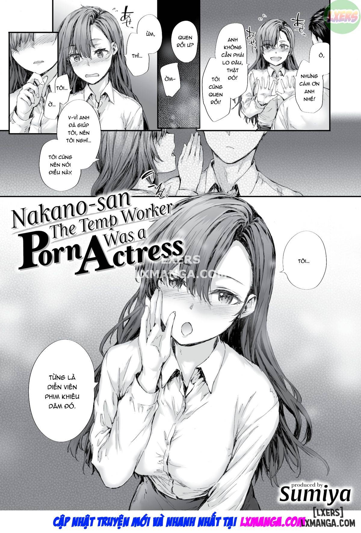 Cô nhân viên tạm thời Nakano-san từng là diễn viên phim người lớn. - Trang 6