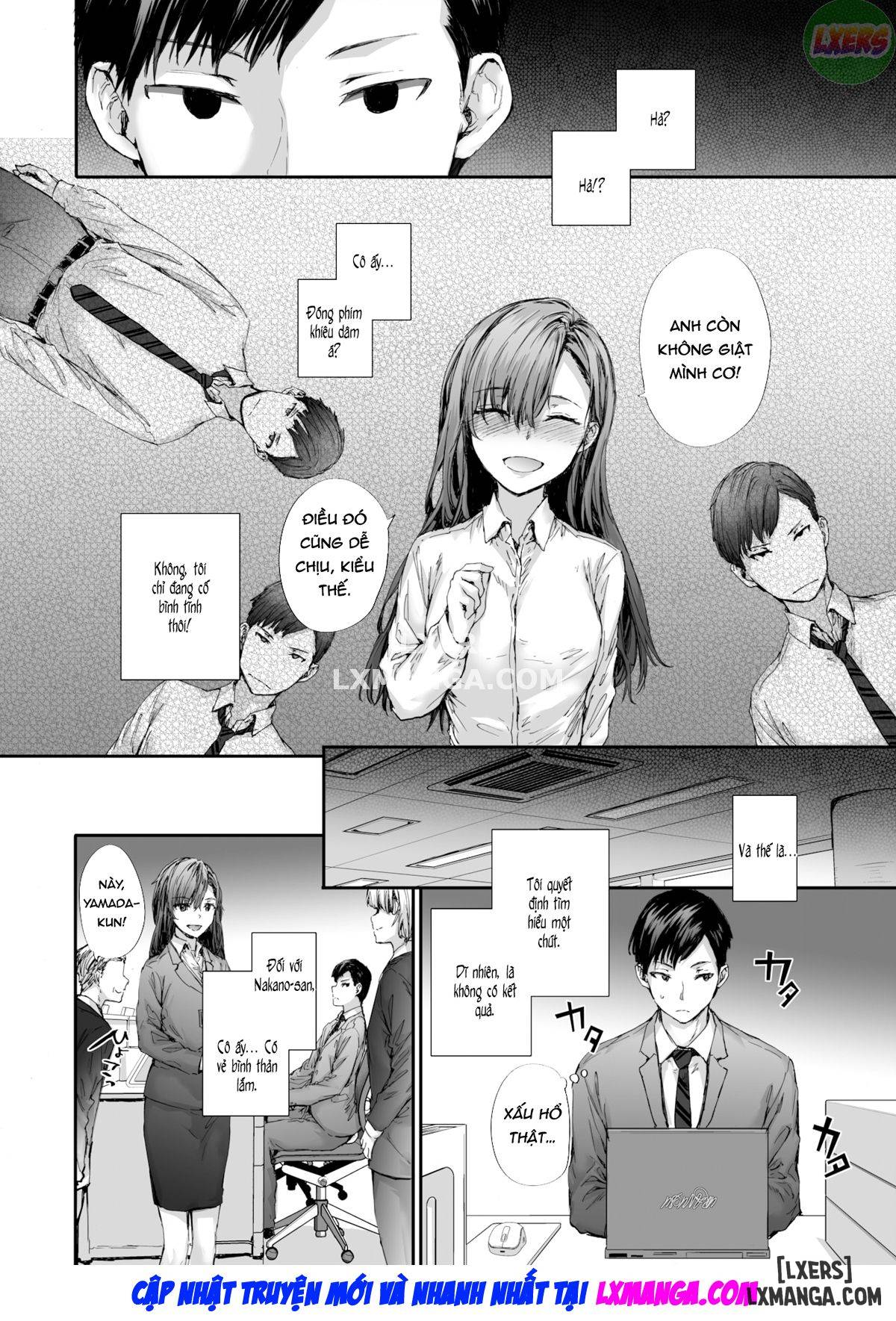 Cô nhân viên tạm thời Nakano-san từng là diễn viên phim người lớn. - Trang 7