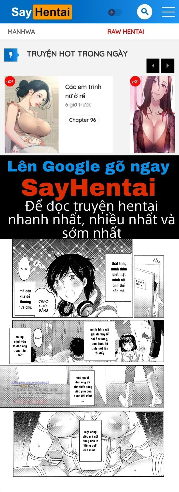 Dịch vụ đặc biệt dành cho các cô gái thích bị hành hạ - Trang 1