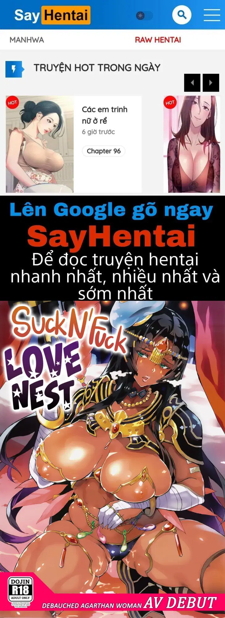 Tổ ấm tình yêu sục và đụ - Trang 1