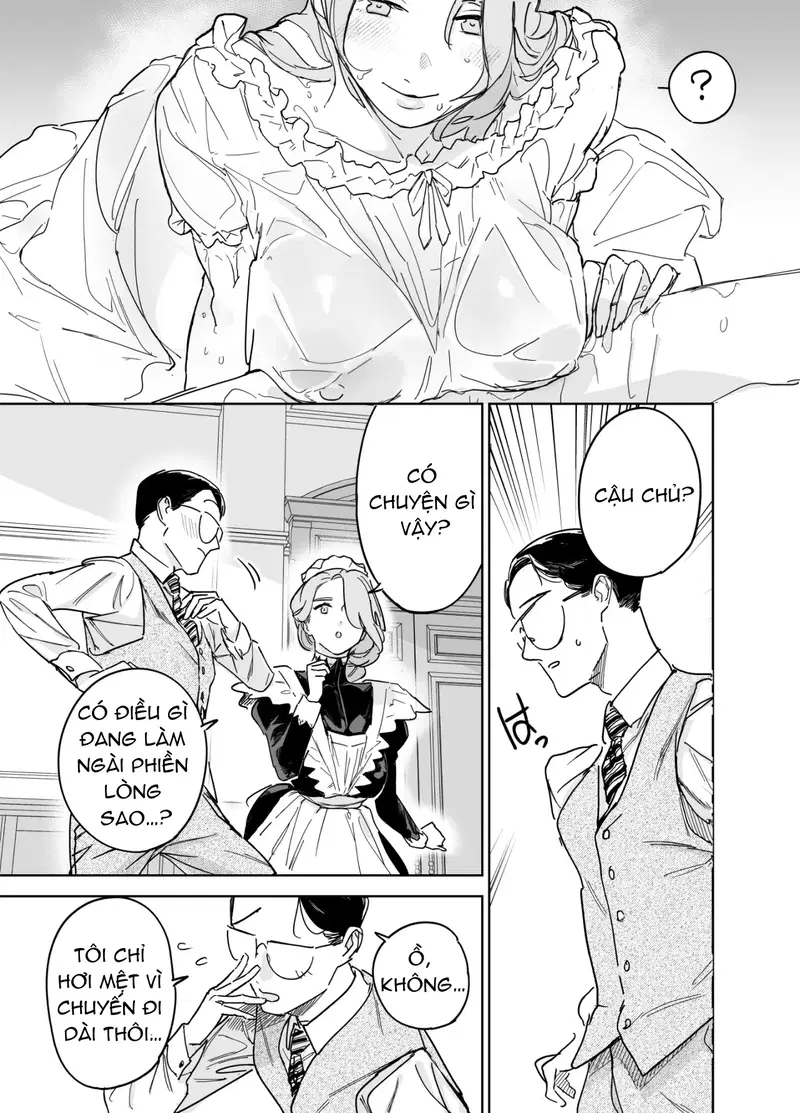 Lần đầu của cô bảo mẫu Isabella ~ Nếu cậu muốn, hãy thụ thai cho tôi nhé ~ - Trang 9