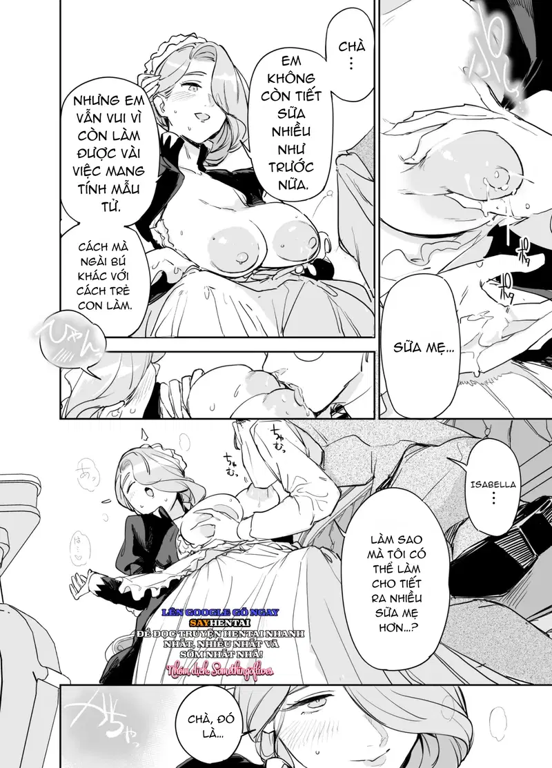 Lần đầu của cô bảo mẫu Isabella ~ Nếu cậu muốn, hãy thụ thai cho tôi nhé ~ - Trang 2