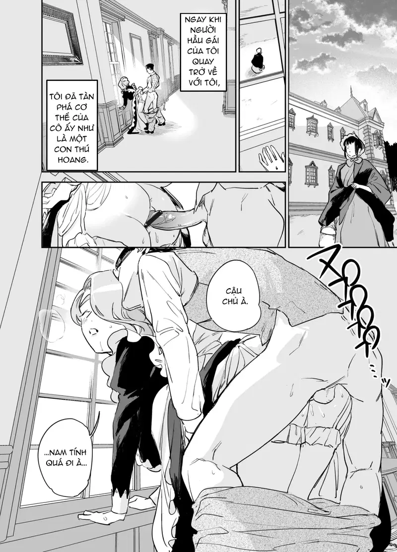 Lần đầu của cô bảo mẫu Isabella ~ Nếu cậu muốn, hãy thụ thai cho tôi nhé ~ - Trang 4