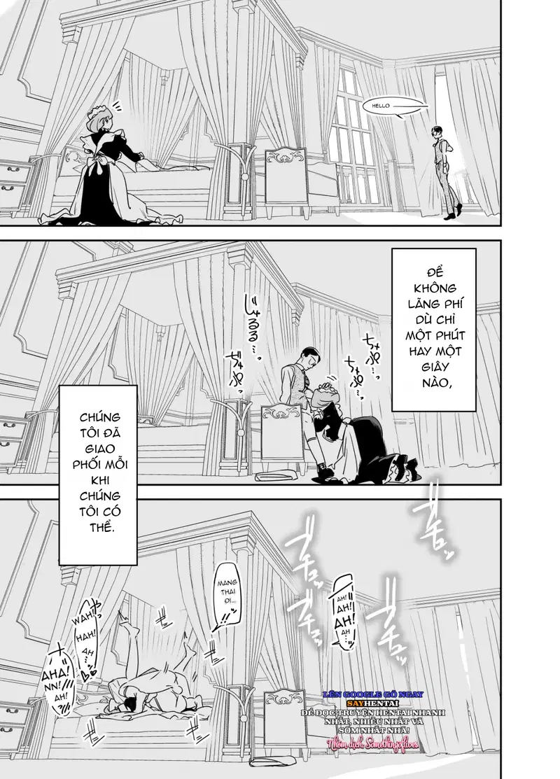 Lần đầu của cô bảo mẫu Isabella ~ Nếu cậu muốn, hãy thụ thai cho tôi nhé ~ - Trang 9