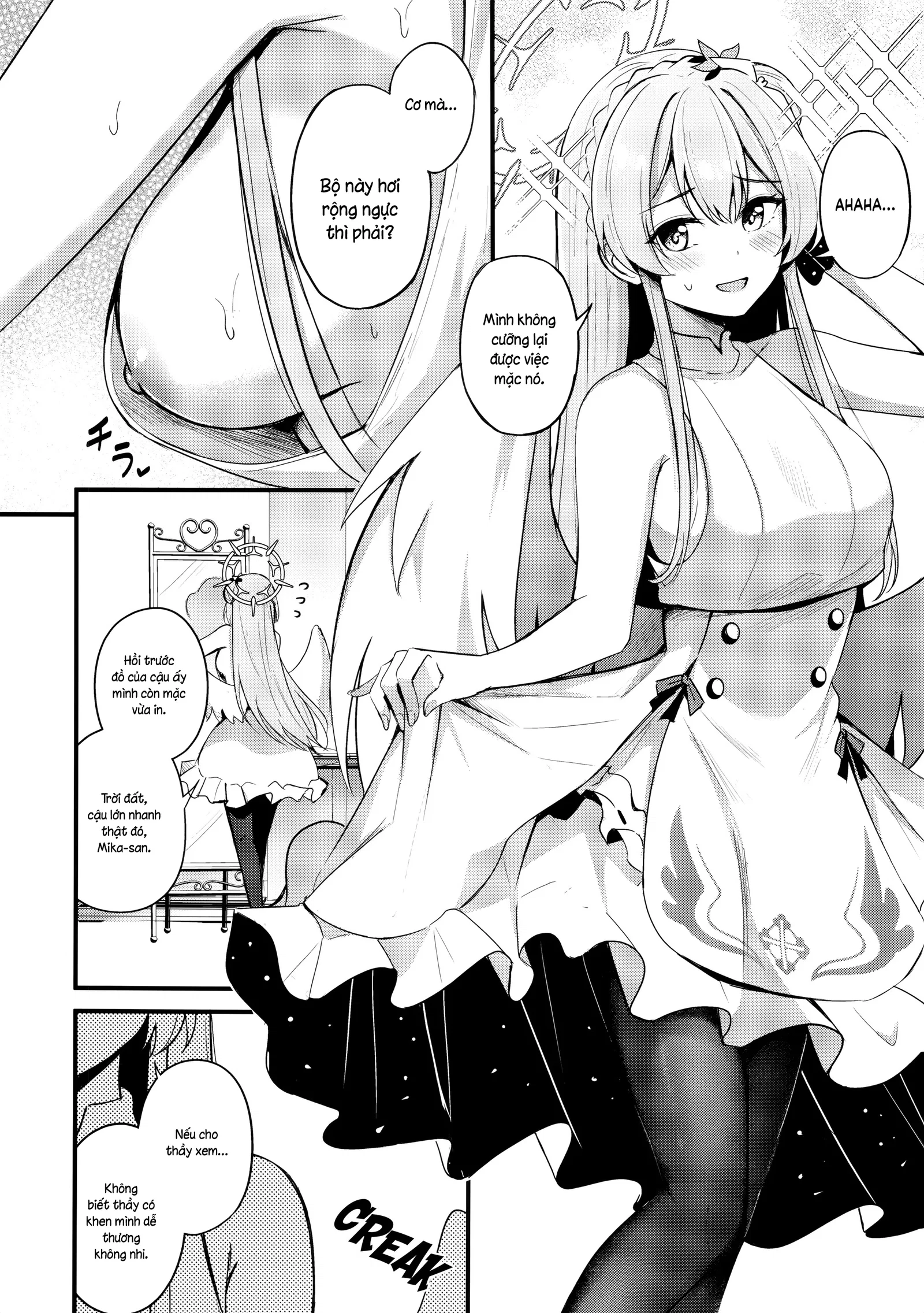 Đừng để dính lên đồng phục nhé - Trang 3