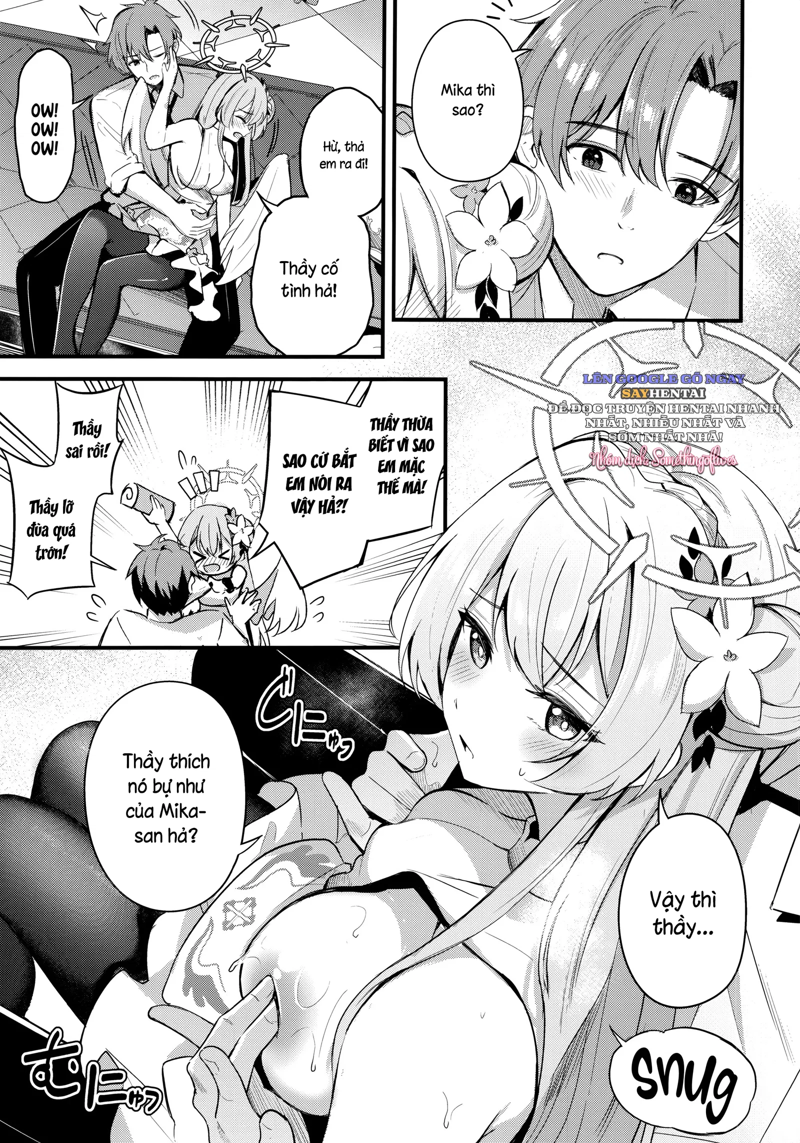 Đừng để dính lên đồng phục nhé - Trang 8