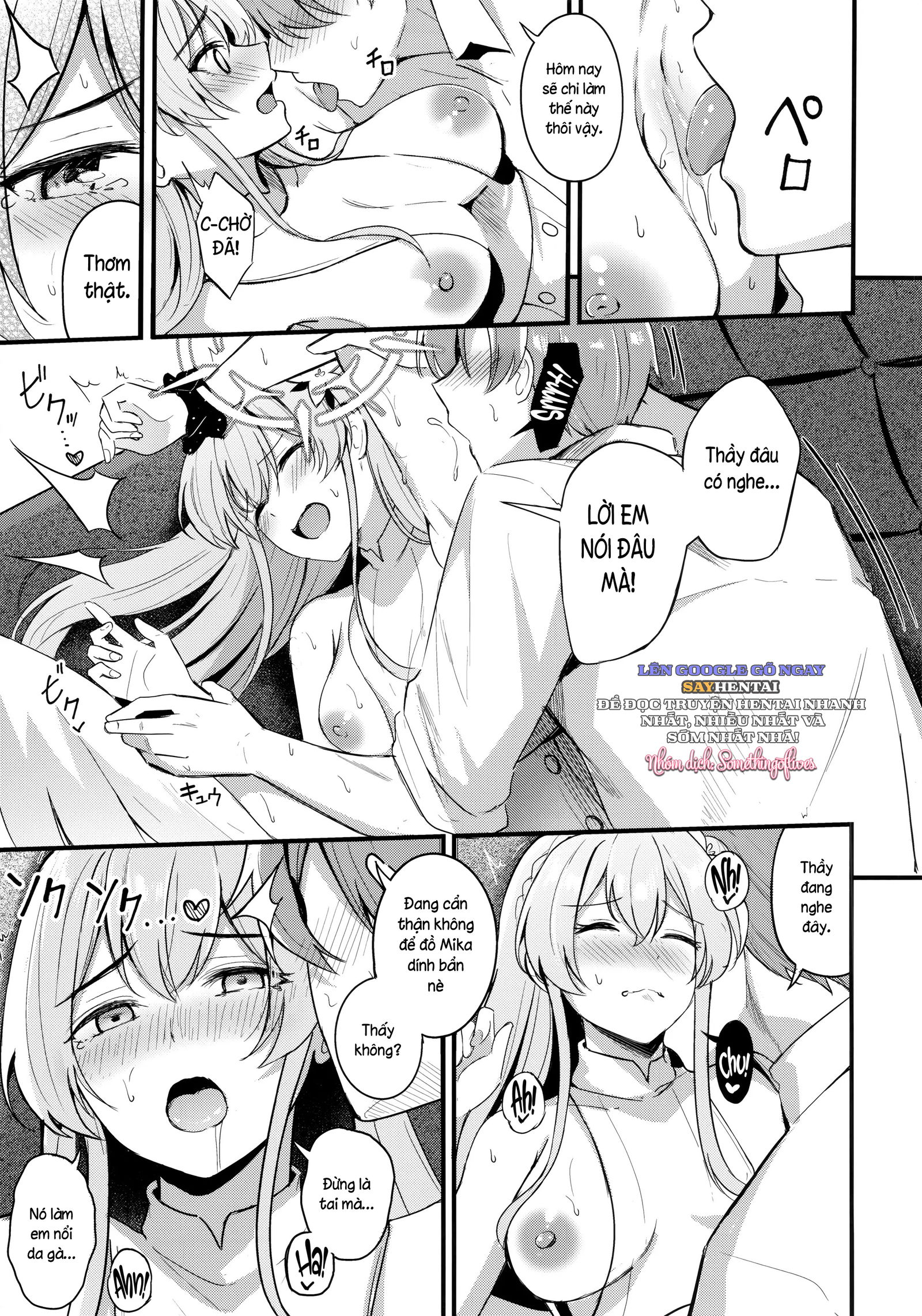 Đừng để dính lên đồng phục nhé - Trang 14