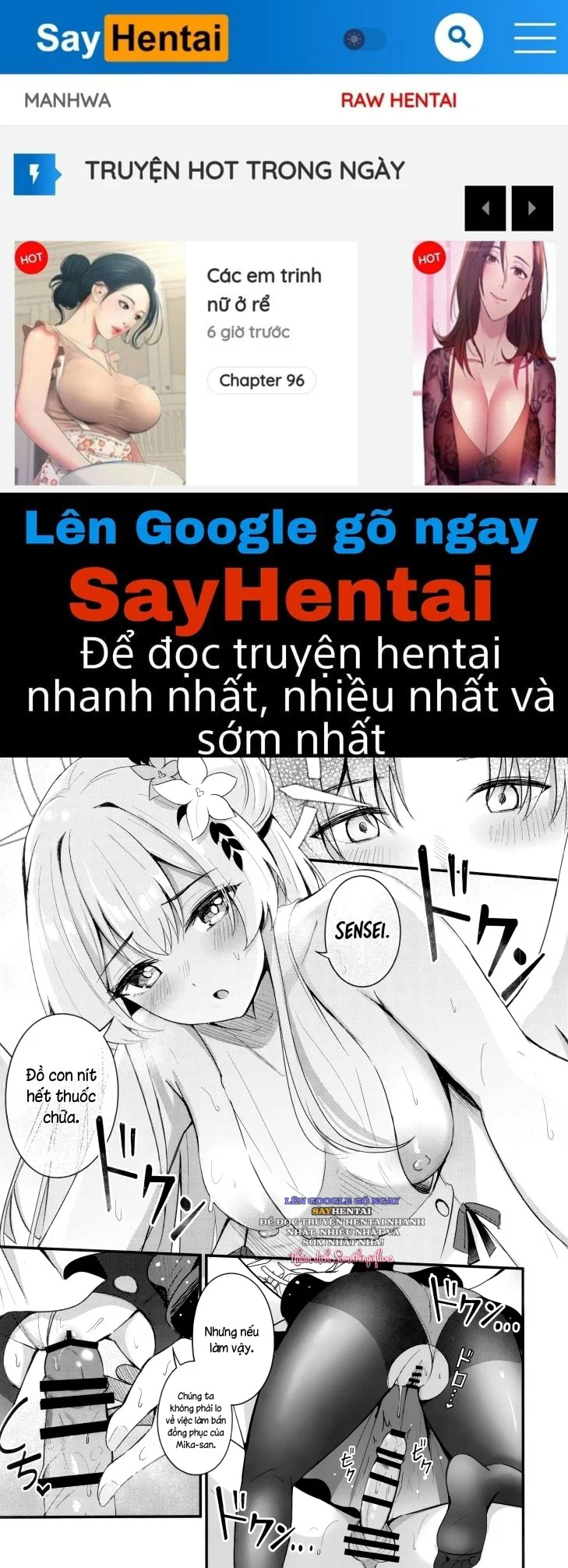 Đừng để dính lên đồng phục nhé - Trang 1