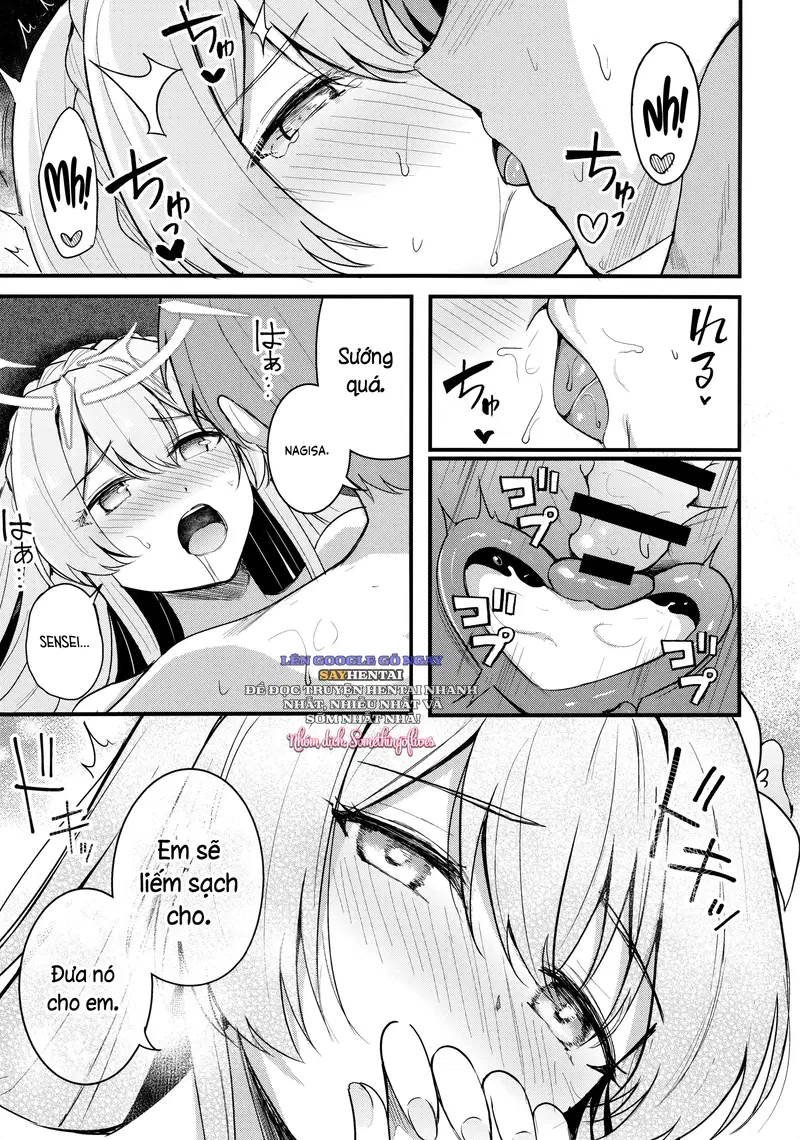 Đừng để dính lên đồng phục nhé - Trang 11