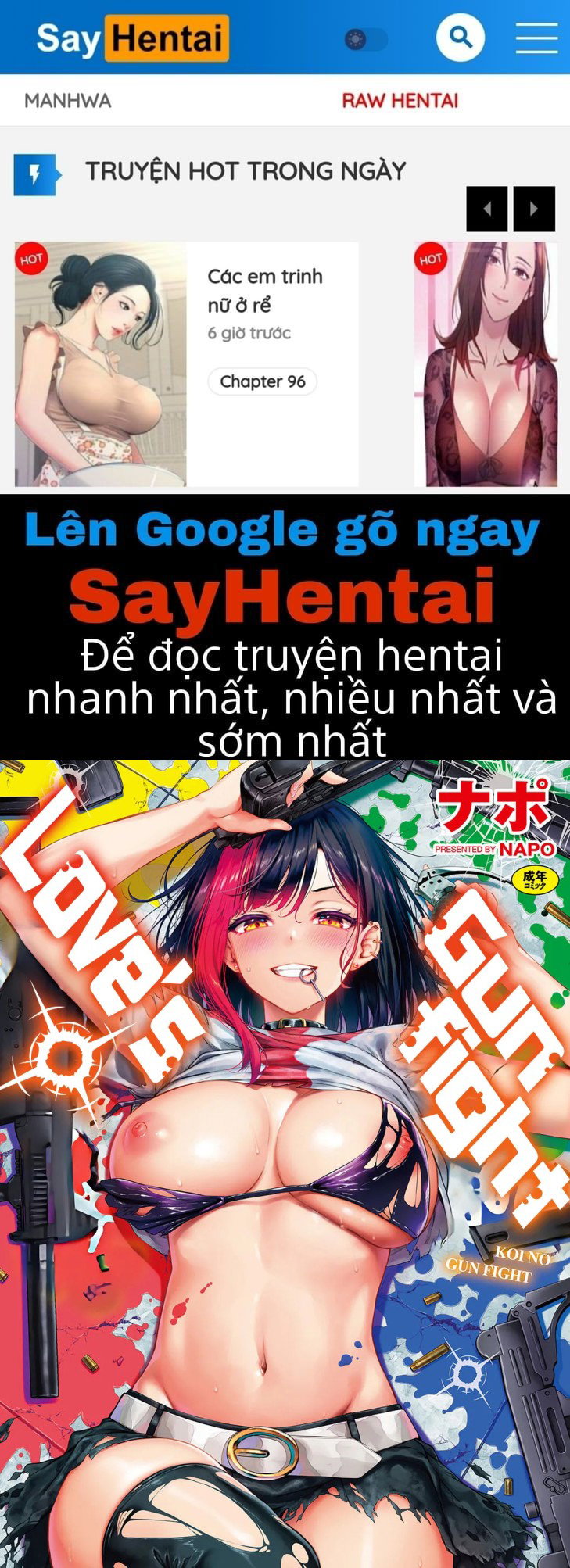 Trận đấu súng tình ái - Trang 1