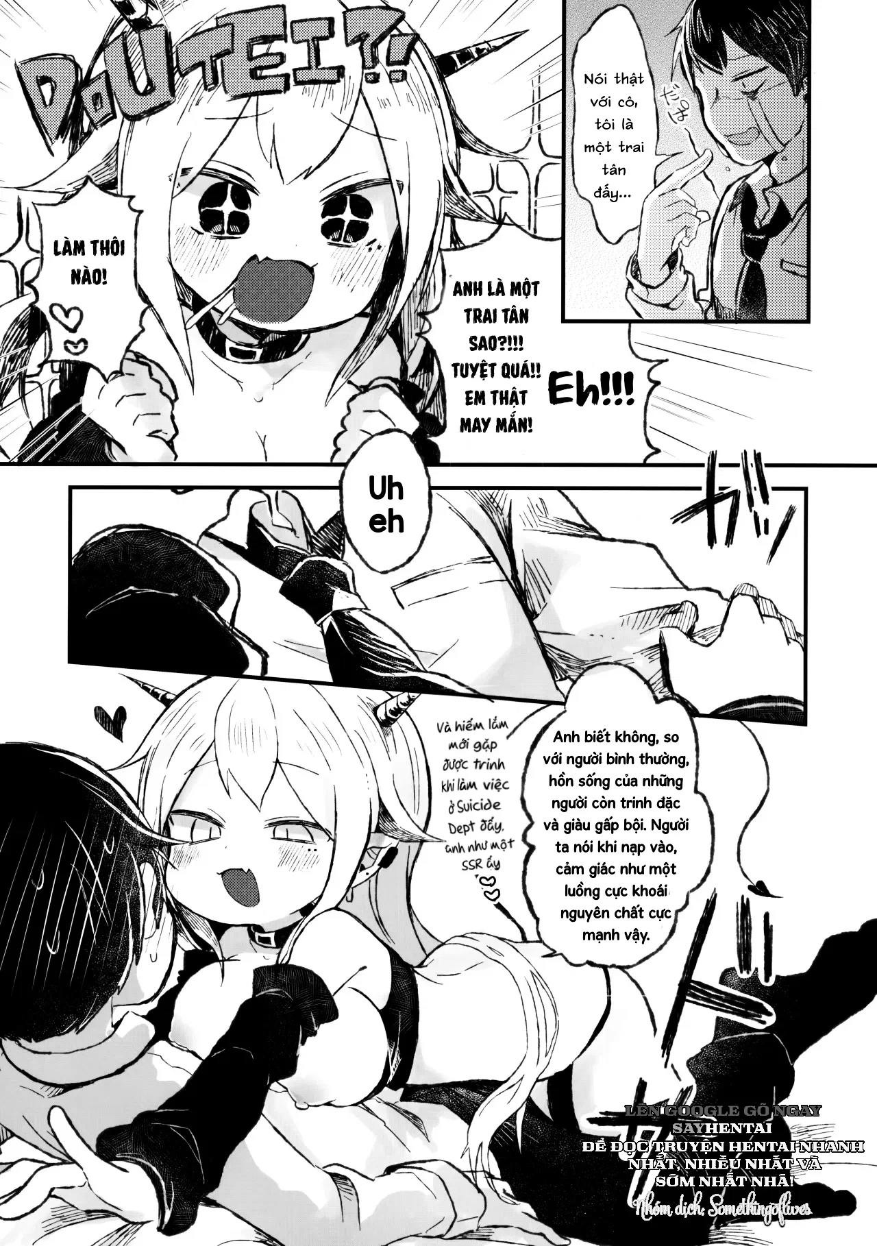 Nếu bạn muốn chết, thì bắn tinh dịch của bạn ra trước đi! - Trang 7