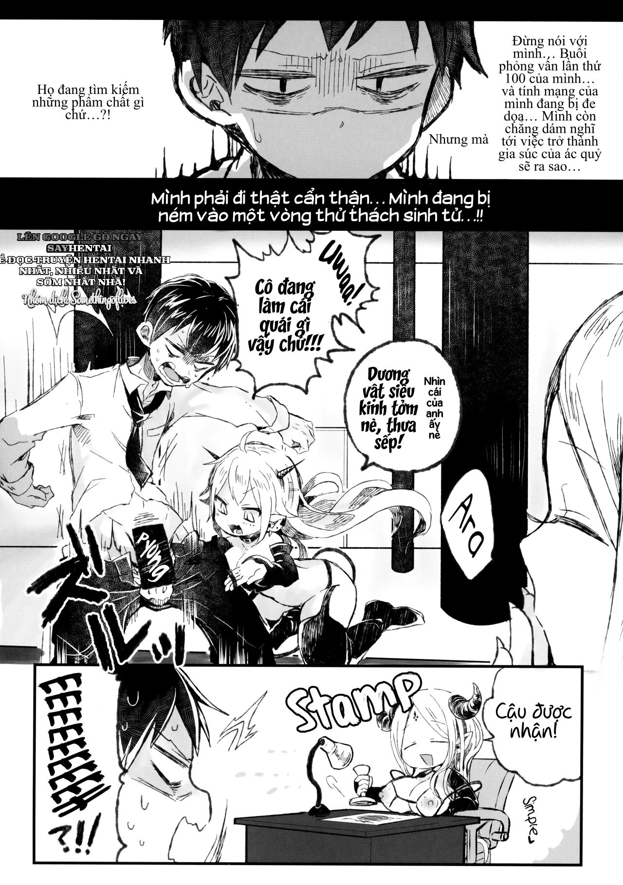 Nếu bạn muốn chết, thì bắn tinh dịch của bạn ra trước đi! - Trang 25