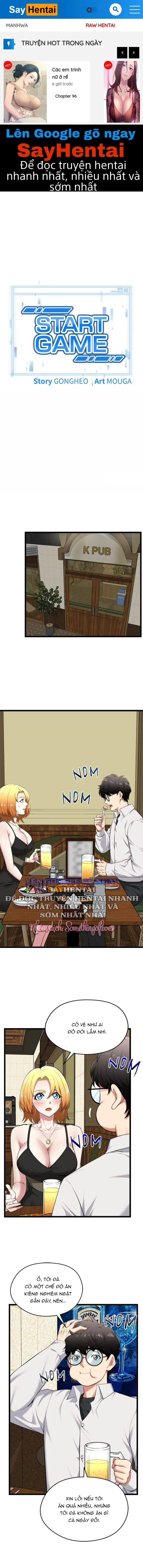 Bắt Đầu Trò Chơi - Trang 1