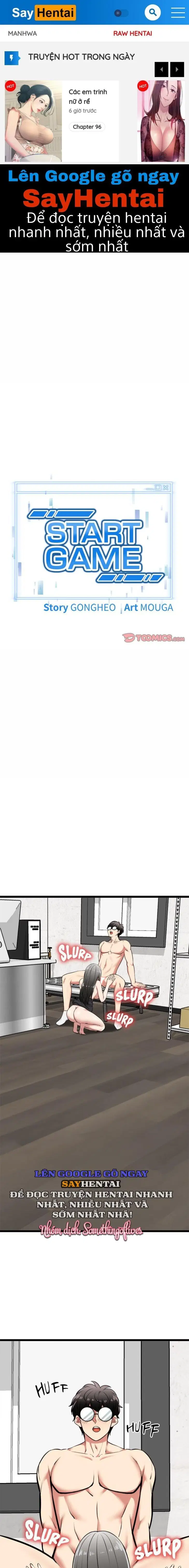 Bắt Đầu Trò Chơi - Trang 1