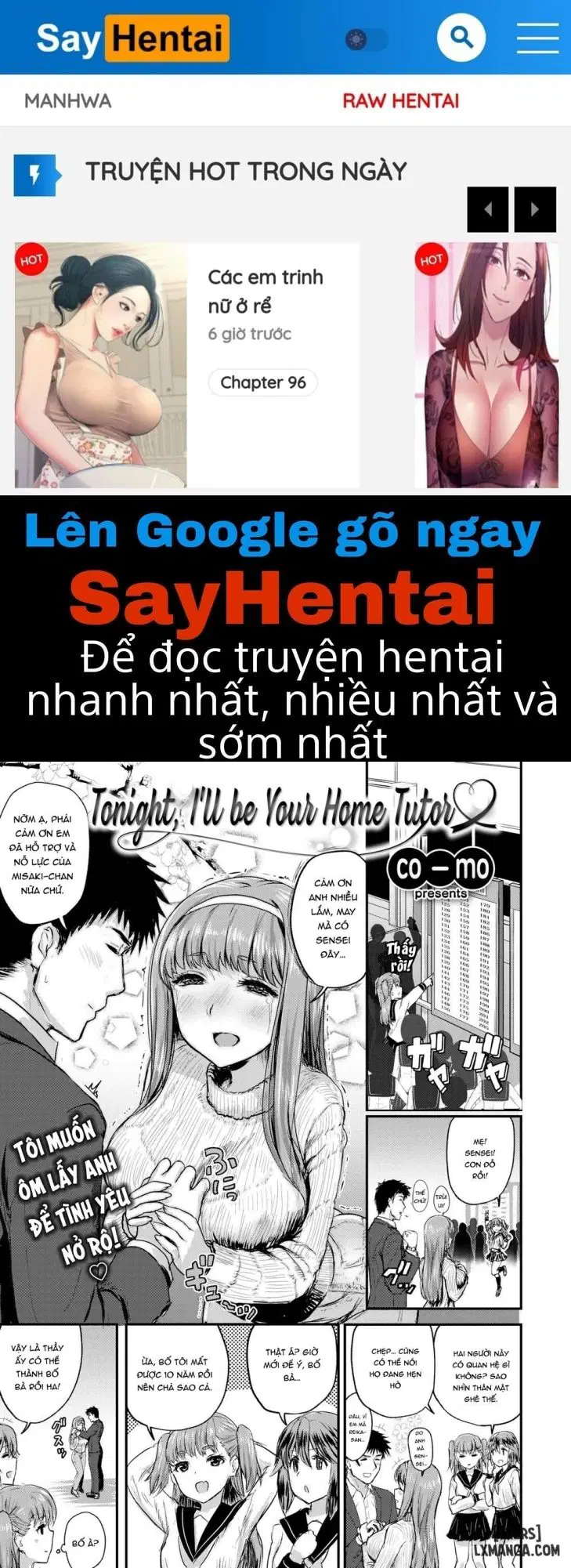 Tonight, I’ll be Your Home Tutor - Trang 1