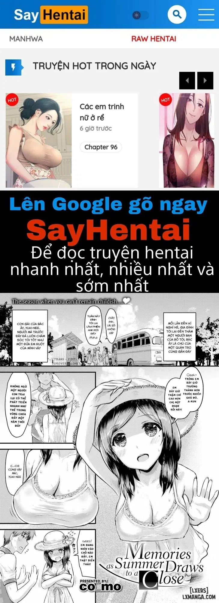 Memories as Summer Draws to a Close - Trang 1