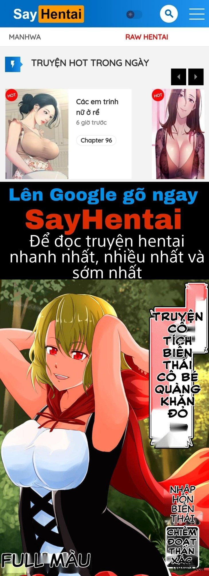 Cổ tích cô bé hoàng khăng đỏ - Trang 1