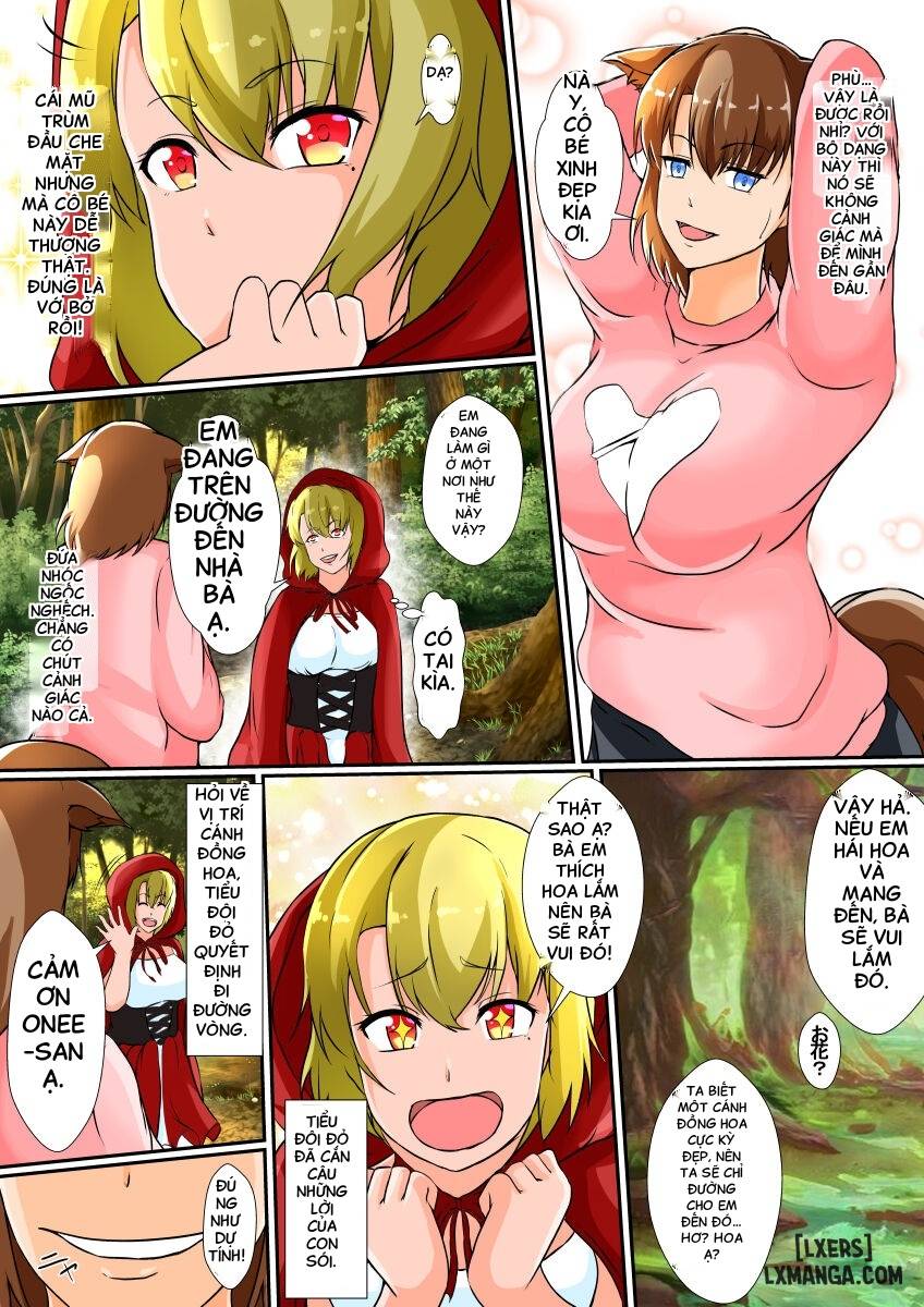 Cổ tích cô bé hoàng khăng đỏ - Trang 4