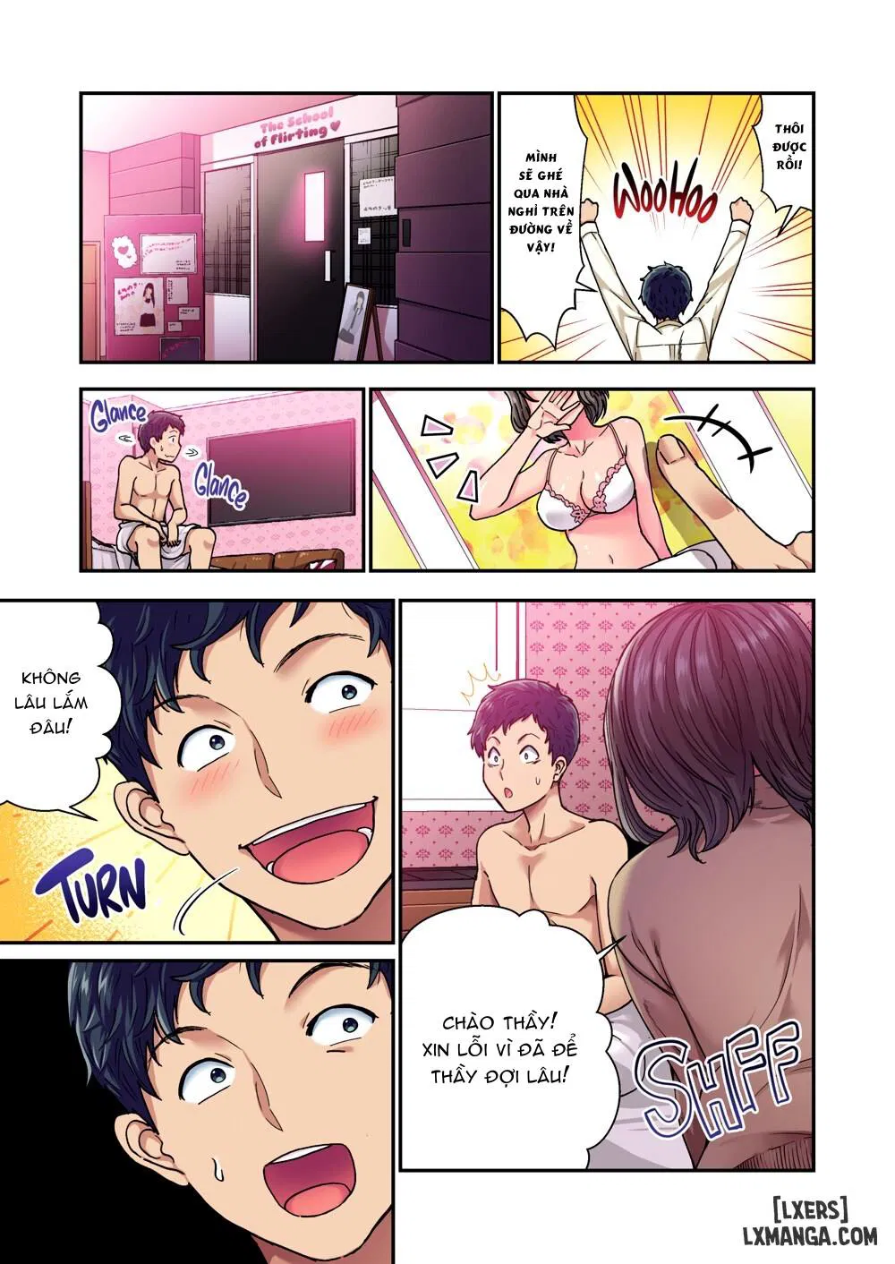 Fuuzoku de Oshiego JK to Namahame Zetsurin Sex - Trang 4