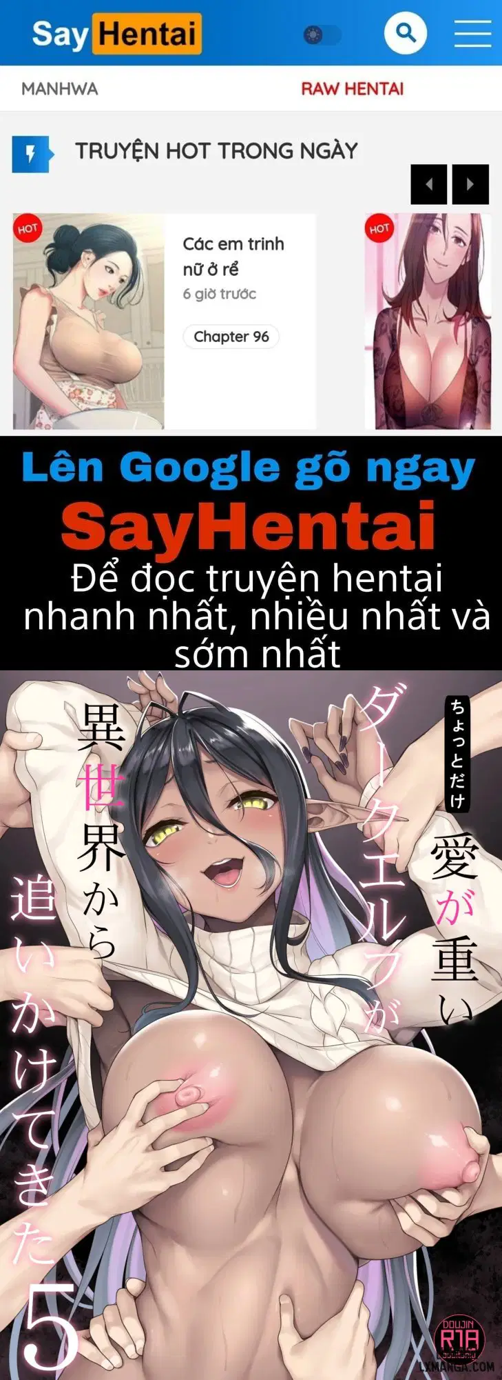 Chotto dake Ai ga Omoi Dark Elf ga Isekai kara Oikakete Kita 5 - Trang 1