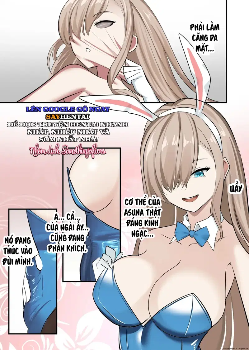 Tinh dịch của tôi bị hút cạn khi mặc bộ đồ của Asuna - Trang 10