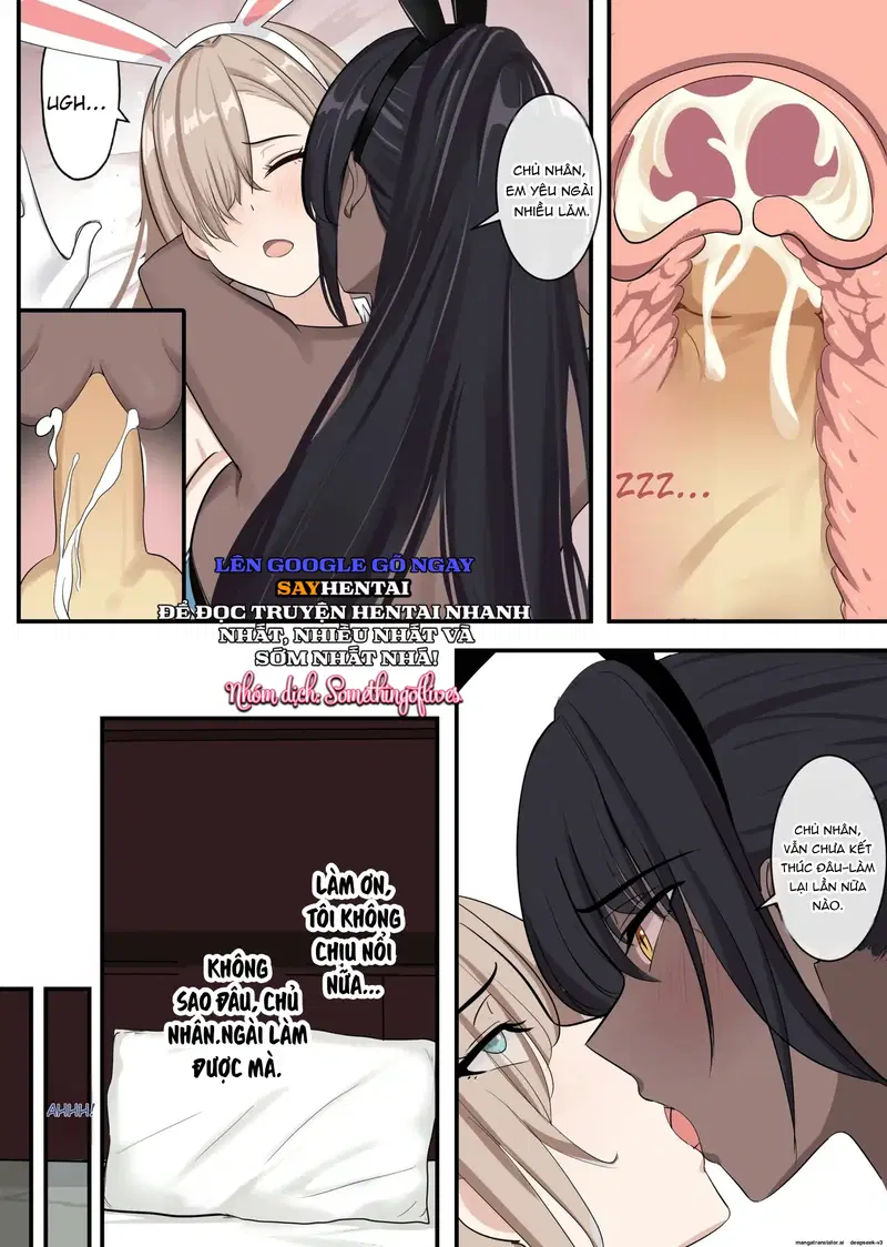 Tinh dịch của tôi bị hút cạn khi mặc bộ đồ của Asuna - Trang 20