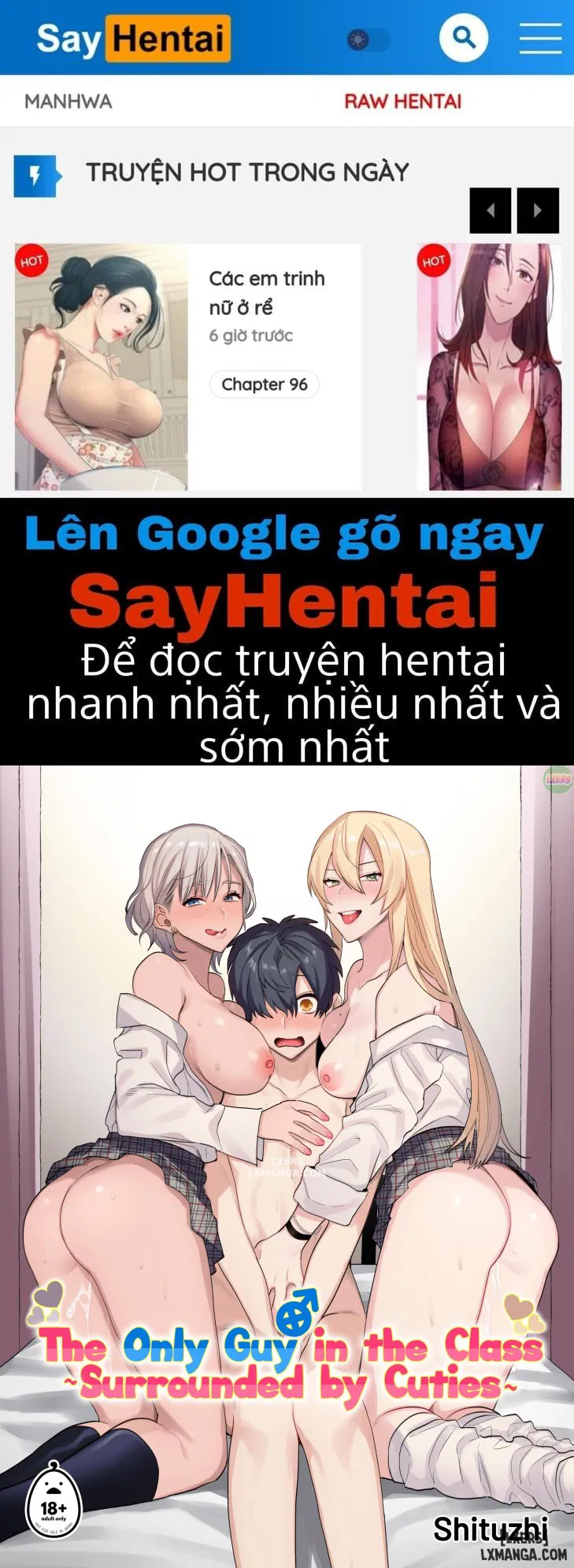 The Only Guy in the Class - Surrounded by Cuties - Trang 1