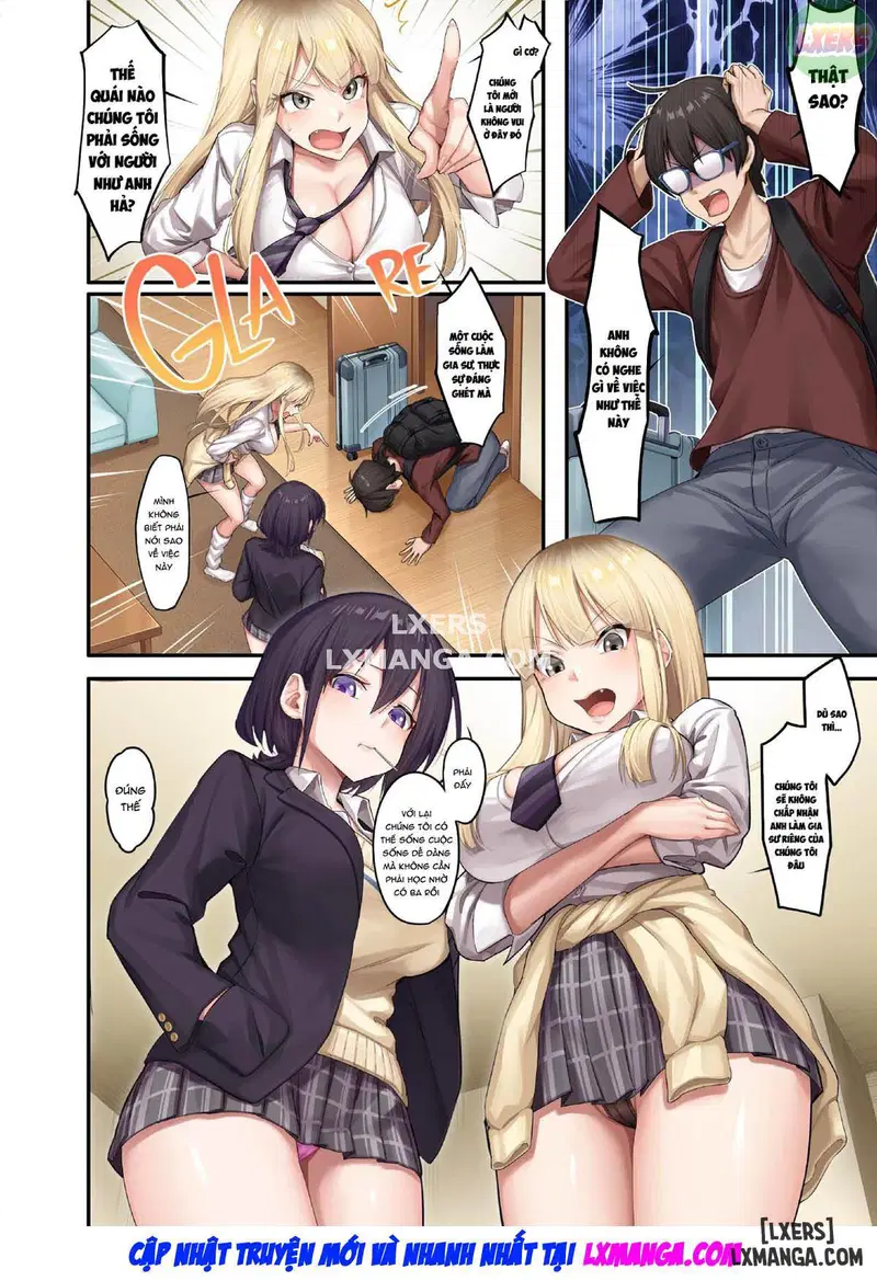 Bài Học Tại Nhà Với Những Gyaru Khiêu Gợi 1 - Trang 5