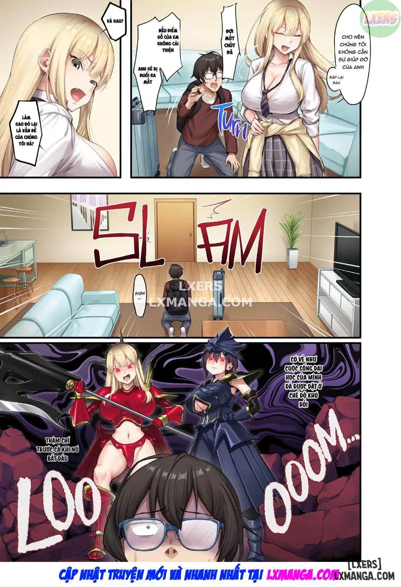 Bài Học Tại Nhà Với Những Gyaru Khiêu Gợi 1 - Trang 6