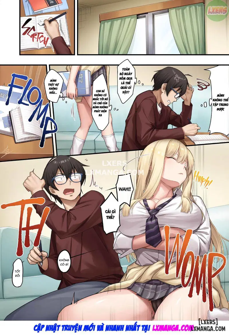 Bài Học Tại Nhà Với Những Gyaru Khiêu Gợi 1 - Trang 23