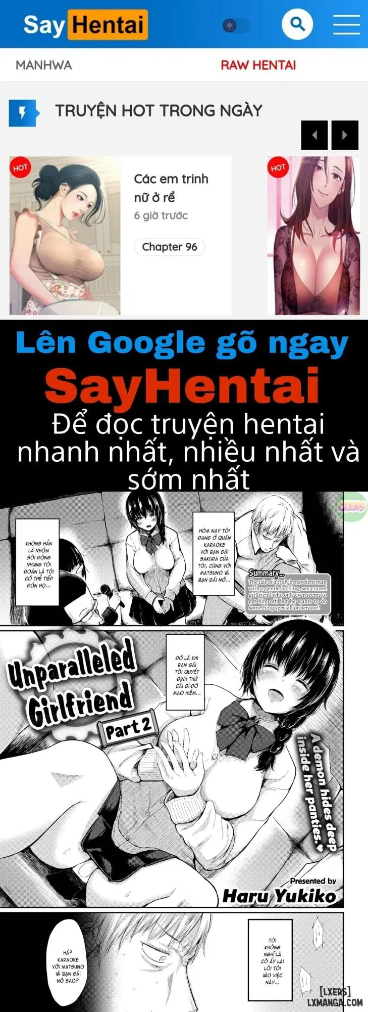 Unparalleled Girlfriend - Trang 1