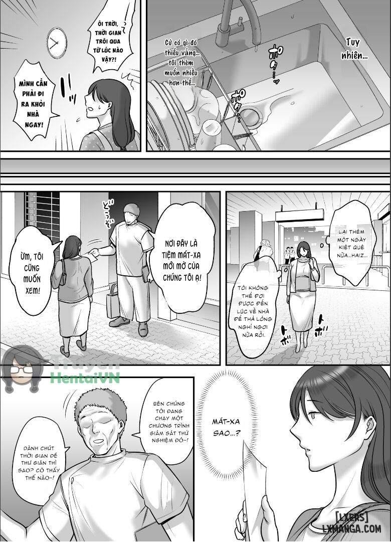 Less na Hitozuma ga Akutoku Massage ni Hamaru Riyuu - Trang 5