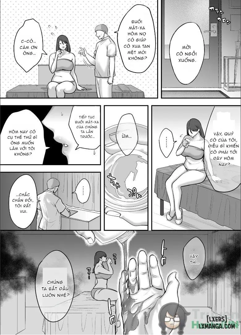 Less na Hitozuma ga Akutoku Massage ni Hamaru Riyuu - Trang 28