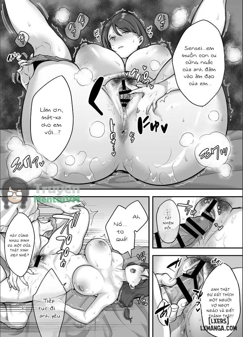 Less na Hitozuma ga Akutoku Massage ni Hamaru Riyuu - Trang 33