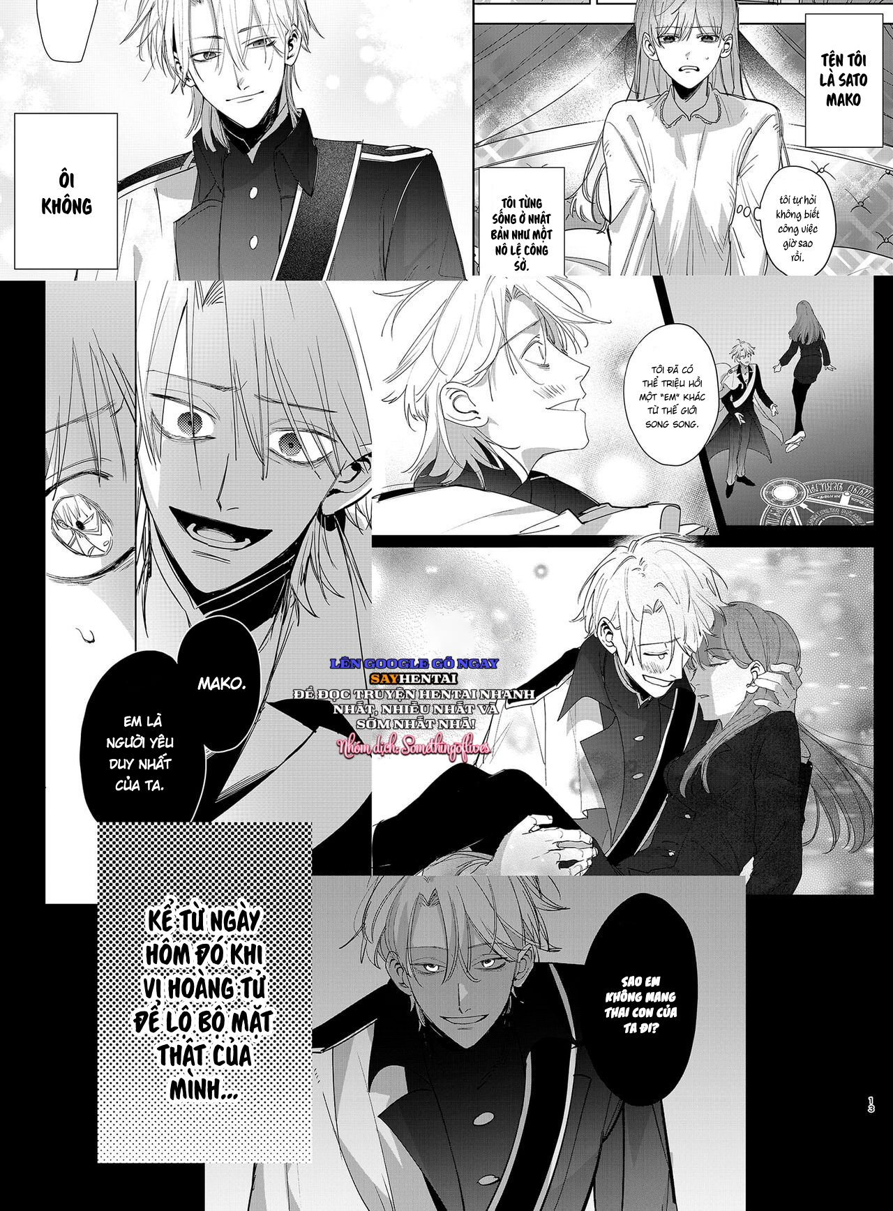 Hoàng tử Yandere sẽ không để tôi rời đi 2 - Trang 13