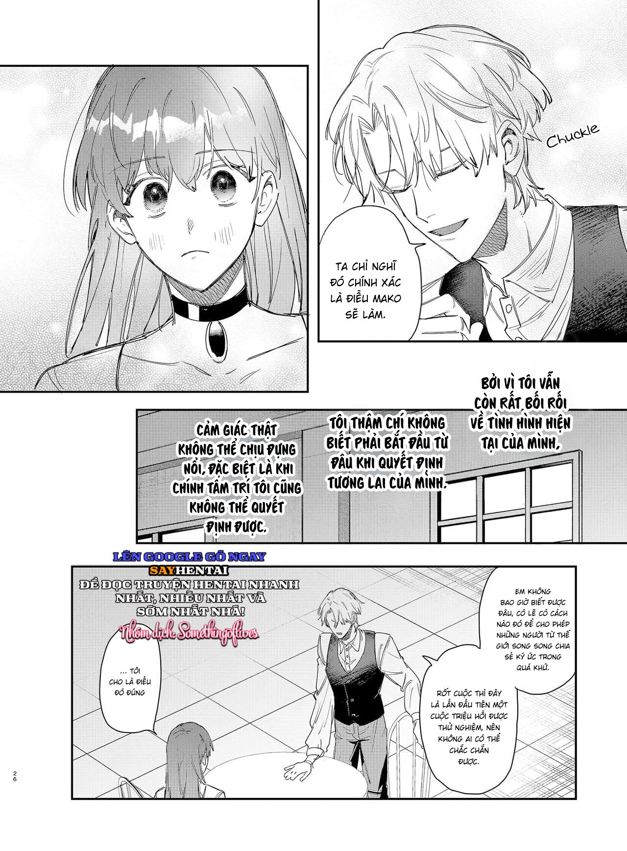Hoàng tử Yandere sẽ không để tôi rời đi 2 - Trang 6