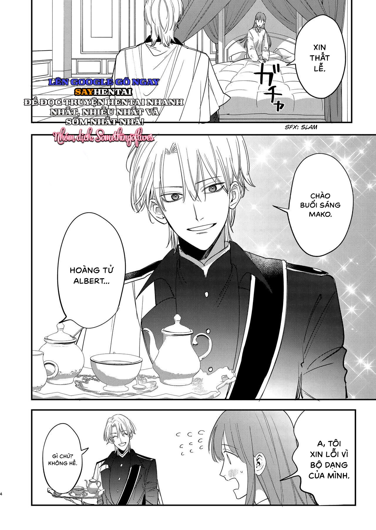 Hoàng tử Yandere sẽ không để tôi rời đi 1 - Trang 5