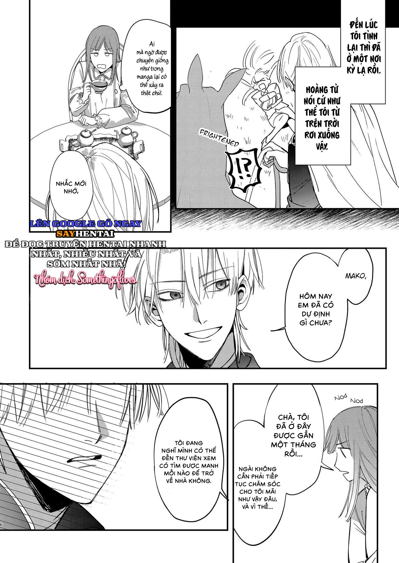 Hoàng tử Yandere sẽ không để tôi rời đi 1 - Trang 7