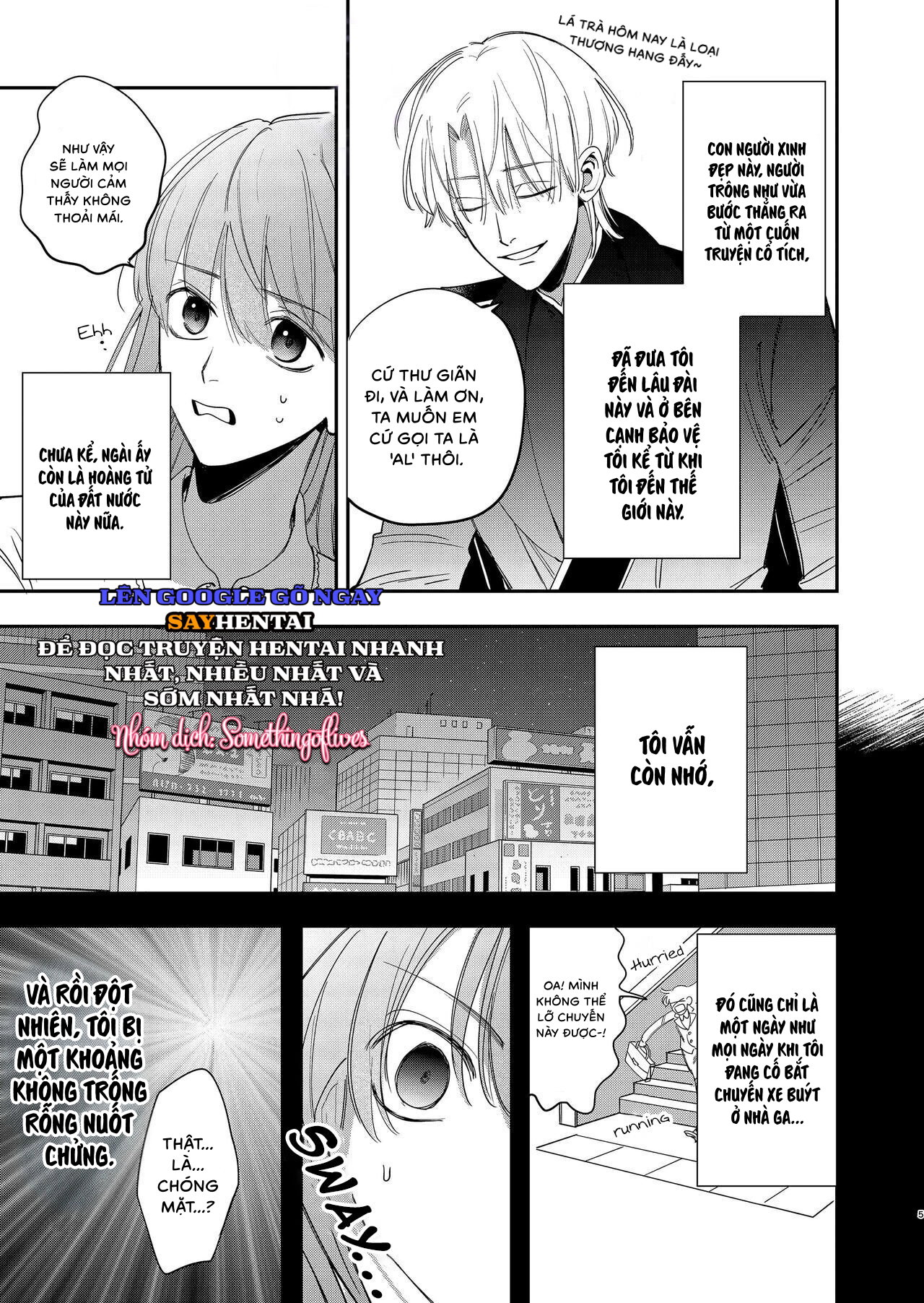 Hoàng tử Yandere sẽ không để tôi rời đi 1 - Trang 6