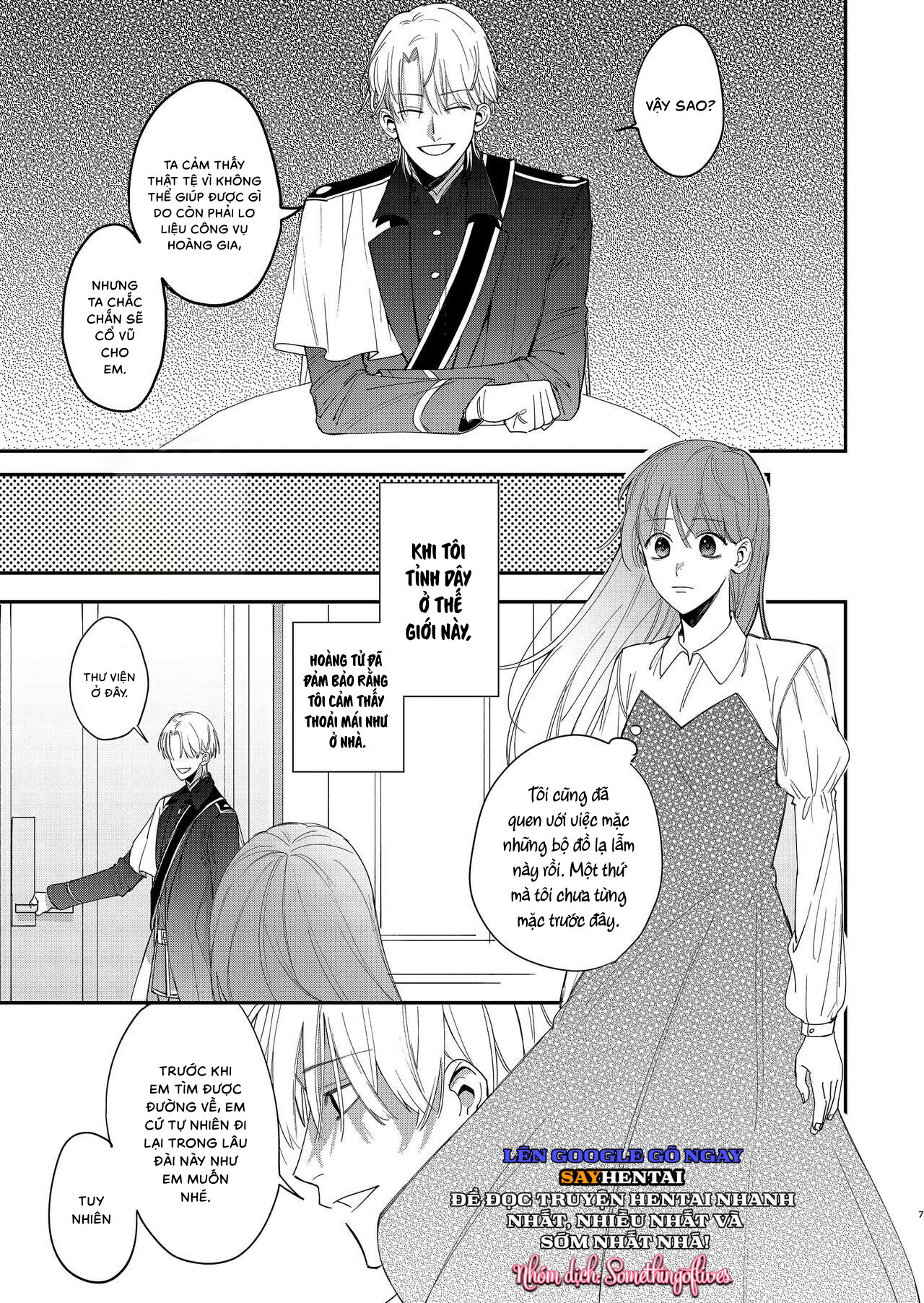 Hoàng tử Yandere sẽ không để tôi rời đi 1 - Trang 8