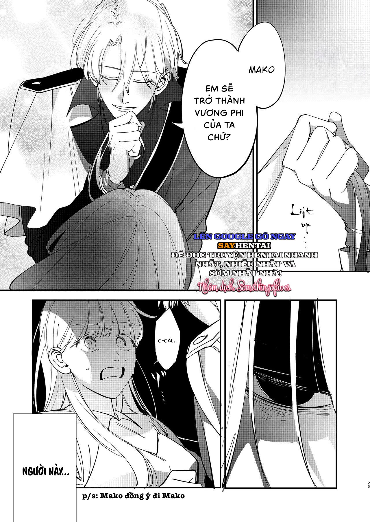 Hoàng tử Yandere sẽ không để tôi rời đi 1 - Trang 6