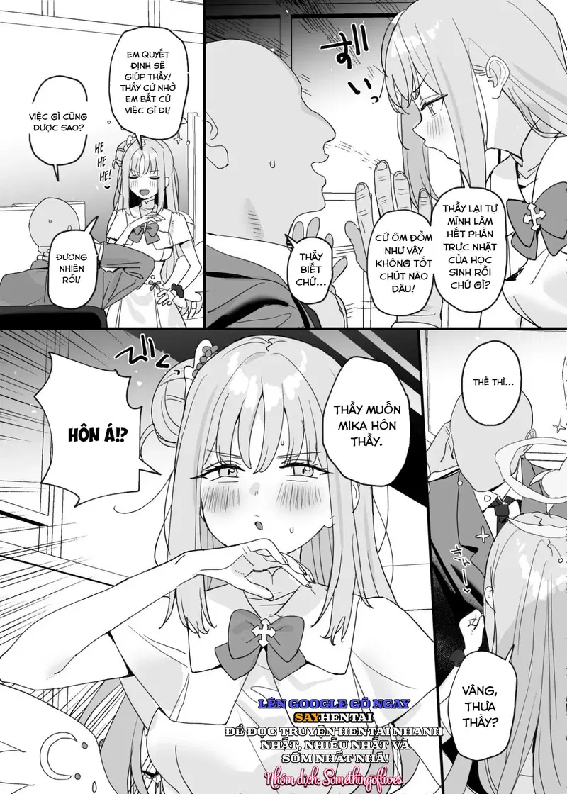 Thầy ơi, mình "làm chuyện ấy" cũng được mà, nhỉ? - Trang 3