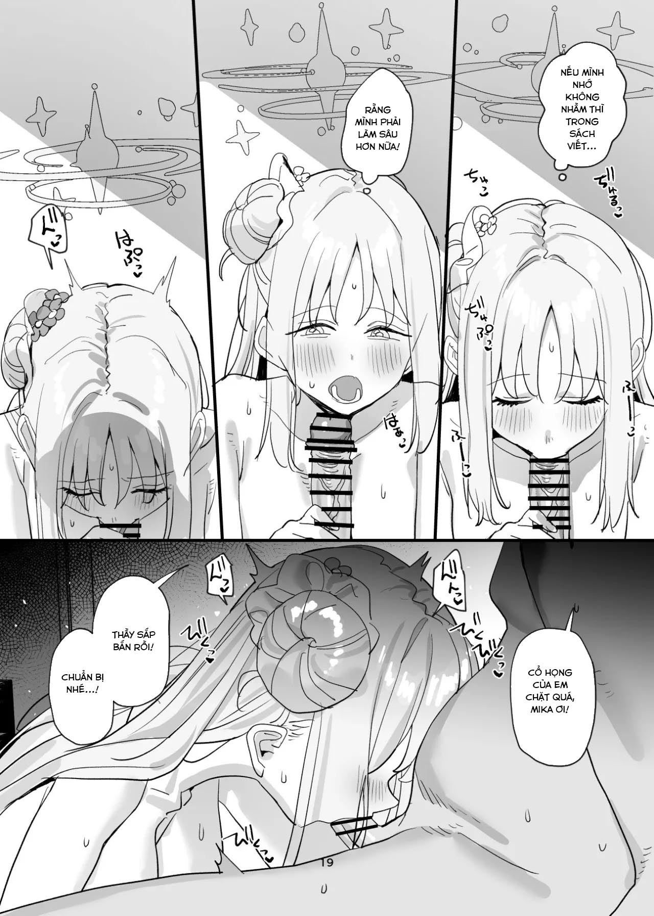 Thầy ơi, mình "làm chuyện ấy" cũng được mà, nhỉ? - Trang 18