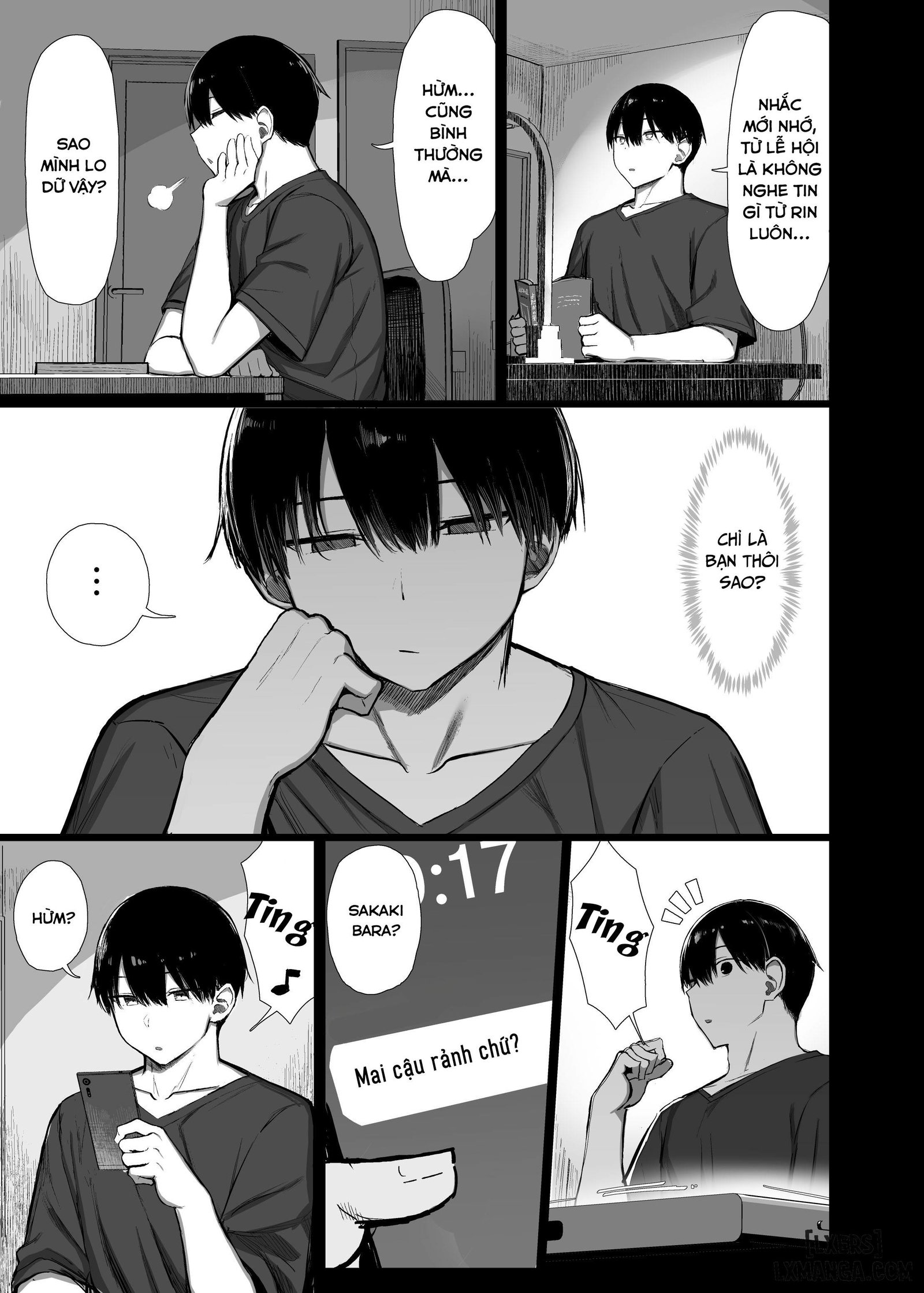 Bungaku Shoujo wa Somerareru 3 - Trang 17