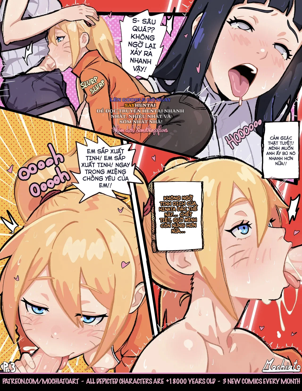 Cô vợ dễ thương hinata của mình không thể nào làm top được! - Trang 3