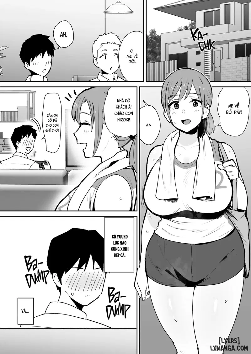 Yuujin No Haha Wa Dekachin Ni Yowai - Trang 2