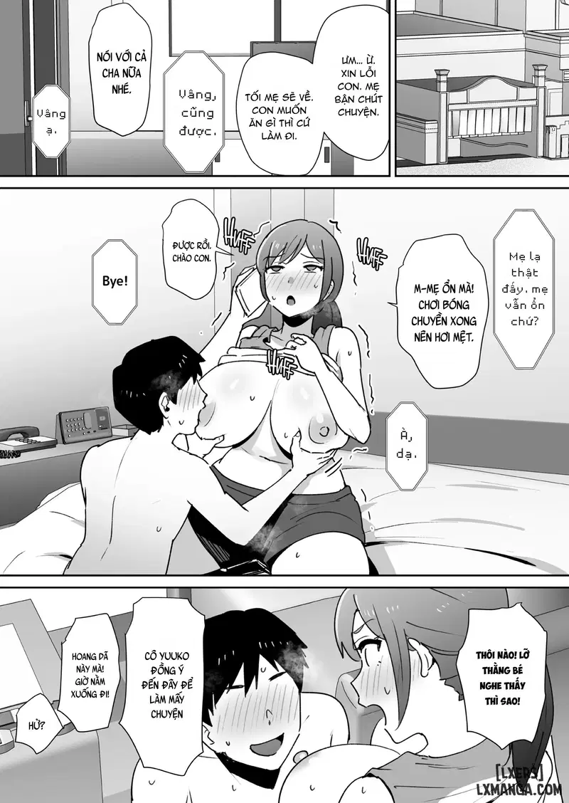 Yuujin No Haha Wa Dekachin Ni Yowai - Trang 34