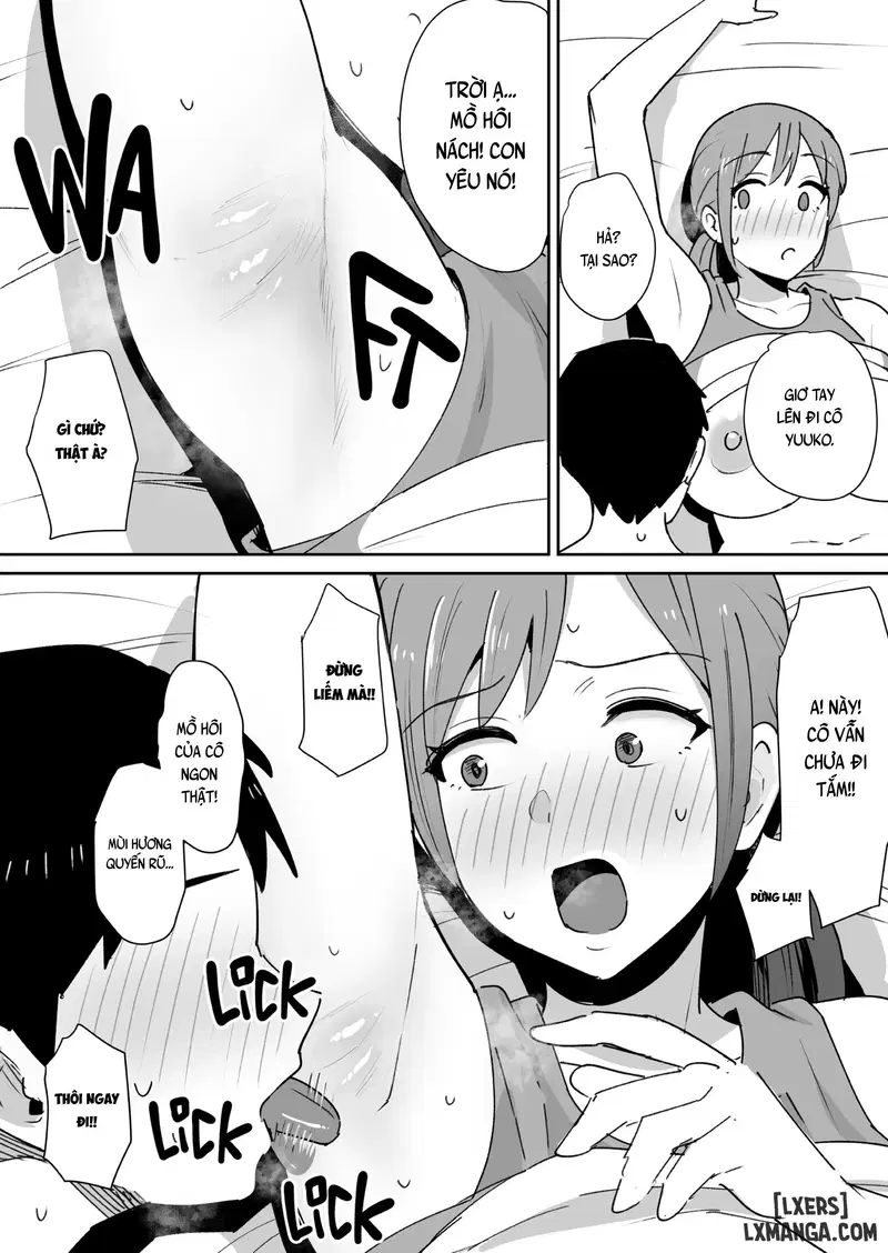 Yuujin No Haha Wa Dekachin Ni Yowai - Trang 35