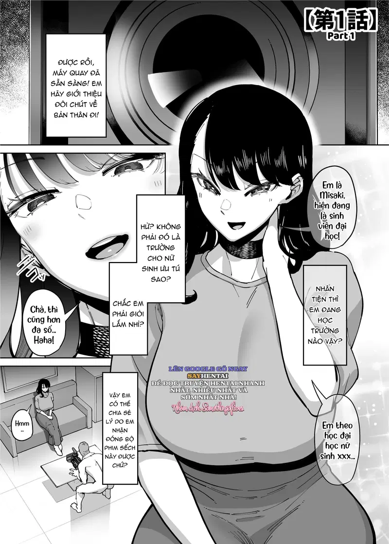 Cậu chuyện về một cô nàng học bá bị địt bởi một thằng cơ bắp - Trang 2